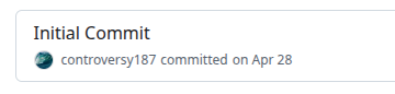 Initial commit on April 28